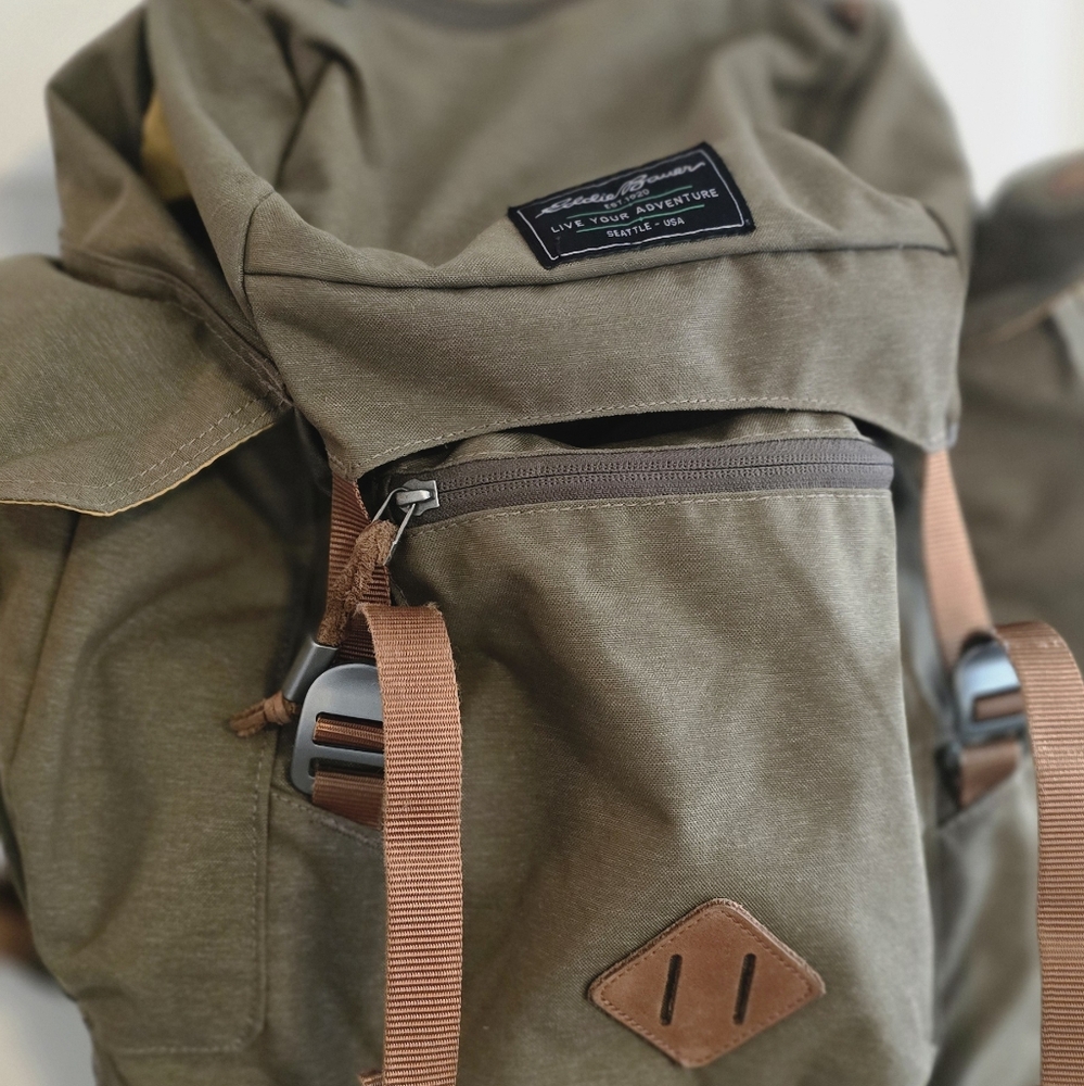 Eddie Bauer Olive Backpack